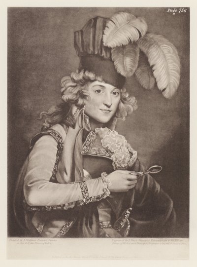 Jordan, paní Dorothy (litho) od English School