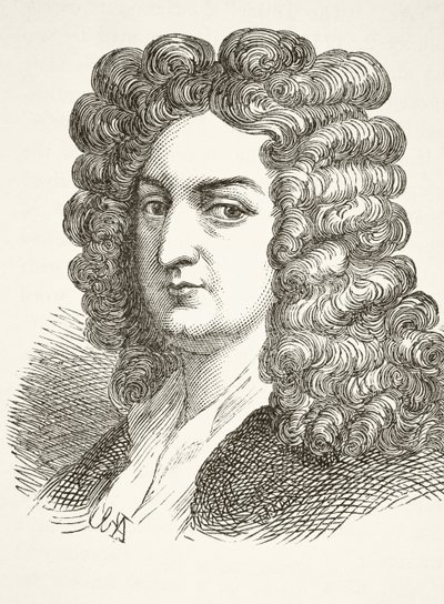 Joseph Addison, z „Národní a domácí historie Anglie“ od Williama Hickmana Smith Aubrey (1858-1916), vydaný v Londýně, kolem roku 1890 od English School