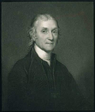 Joseph Priestley (1733-1804) z The Gallery of Portraits, publikoval 1833 od English School