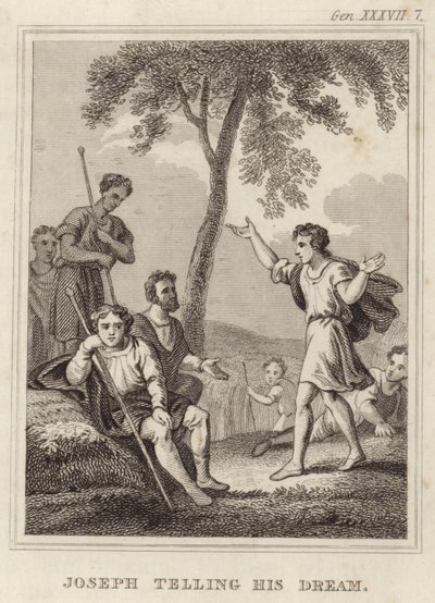 Josef vyprávějící svůj sen od English School