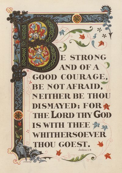 Jozue 1:9 (chromolit) od English School