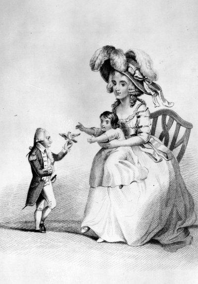 Jozef Boruwlaski, ilustrace z 