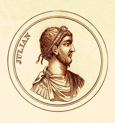 Julián, ilustrace z knihy The Universal Historical Dictionary od George Crabba, vydané v roce 1825 (digitálně upravený obrázek) od English School