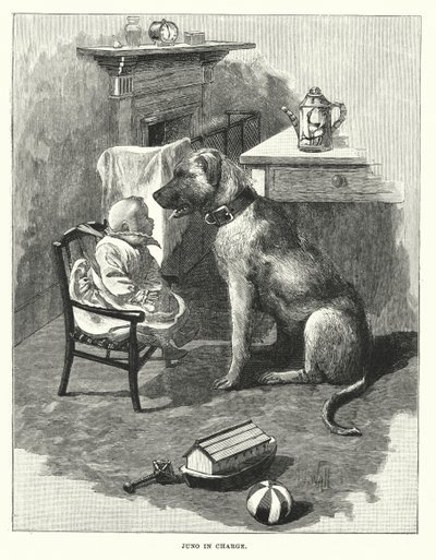 Juno in Charge (rytina) od English School
