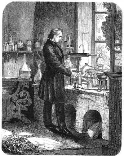 Justus von Liebig, z knihy "The Popular Educator", asi 1885 (tisk) od English School