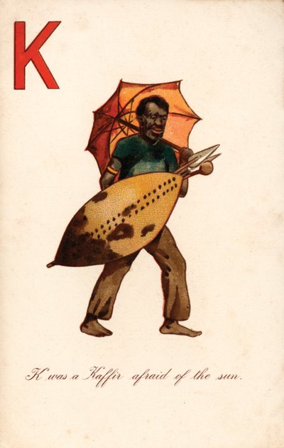 K, Kaffir (barevné lito) od English School