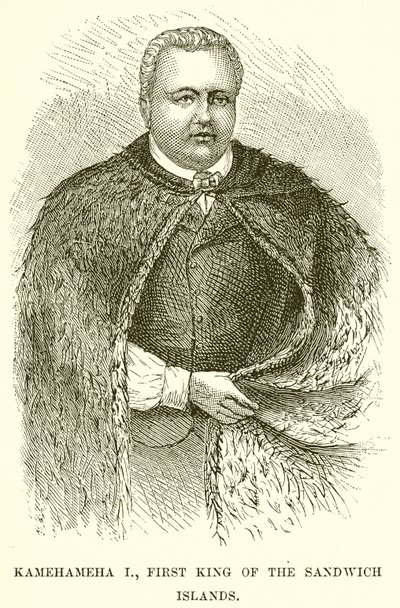 Kamehameha I, první král Sandwichových ostrovů od English School