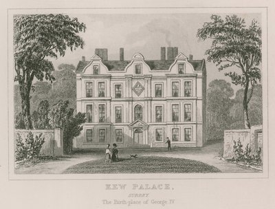 Palác Kew, Surrey - místo narození Jiřího IV od English School
