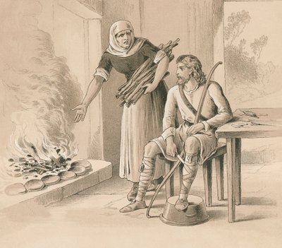 Král Alfred a koláče od English School