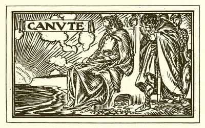 Král Canute od English School