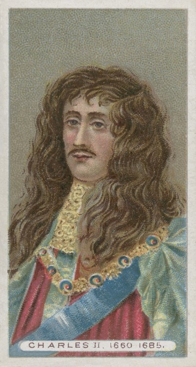 král Karel II od English School