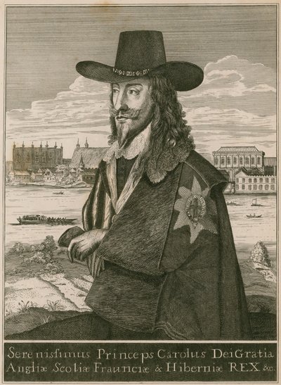 král Karel I od English School