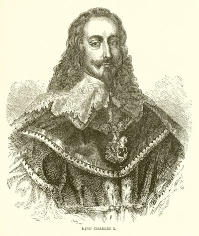 král Karel I od English School