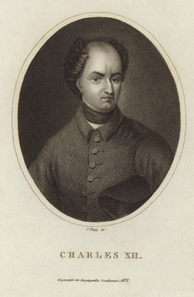 Švédský král Karel XII od English School