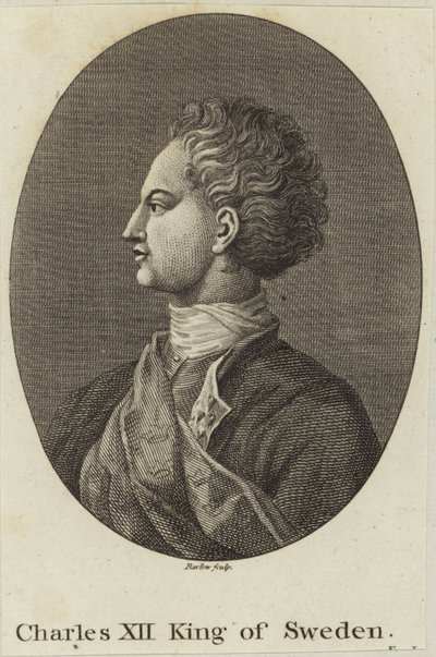 Švédský král Karel XII od English School