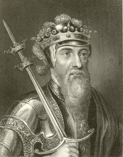 Král Edward III od English School