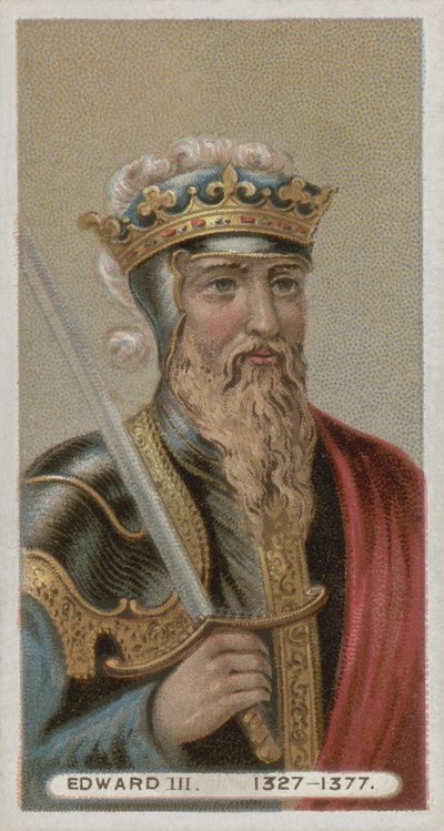 Král Edward III od English School