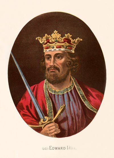 Král Edward I od English School