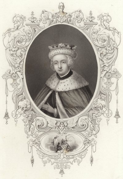 Anglický král Edward V od English School