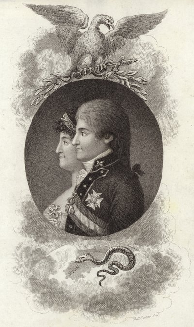 Španělský král Ferdinand VII Carlos Maria Isidoro od English School