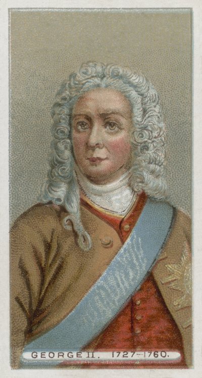 Král Jiří II od English School