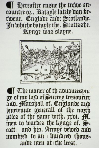 Král Jindřich VIII. (1491-1547) a jeho rytíři po vítězství Angličanů nad Skoty na Flodden Field v roce 1513 od English School