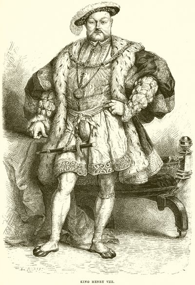 Král Jindřich VIII od English School