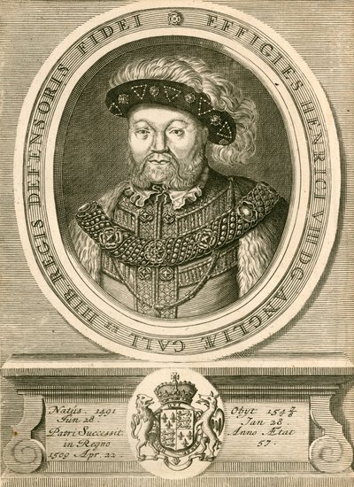 Král Jindřich VIII od English School