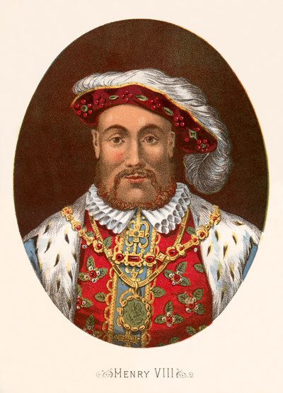 Král Jindřich VIII od English School