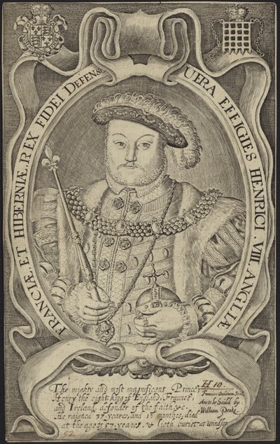 Anglický král Jindřich VIII od English School