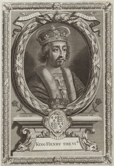 Anglický král Jindřich VI od English School