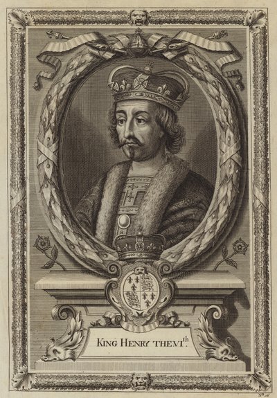 Anglický král Jindřich VI od English School