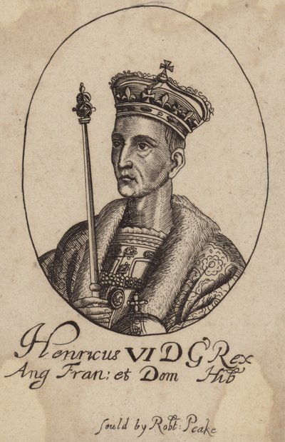 Anglický král Jindřich VI od English School