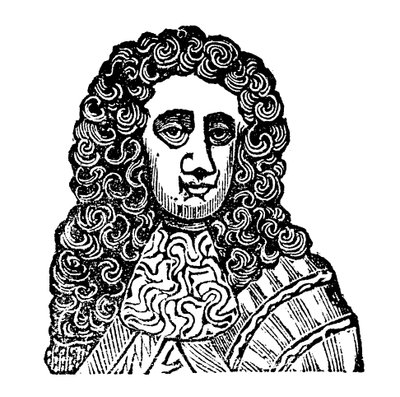 King James II (dřevořez) od English School