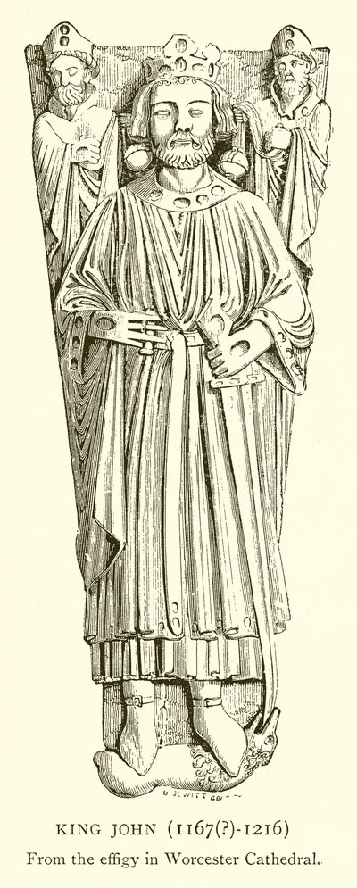 Král Jan (1167(?)-1216) od English School
