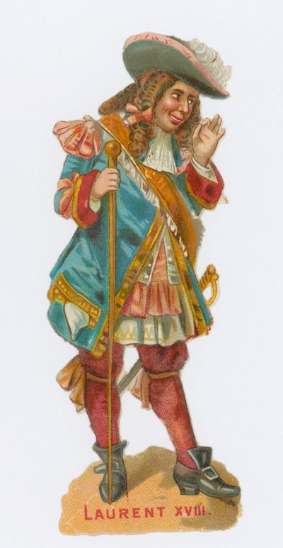 Král Laurent XVIII od English School
