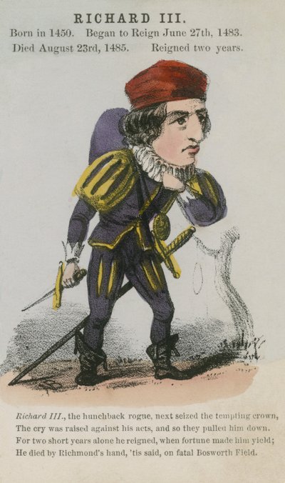 King Richard III (akvatinta) od English School