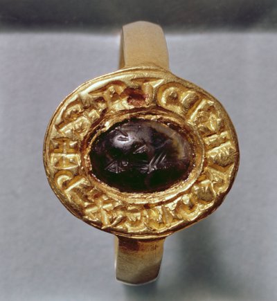 King Richards Ring (zlato a drahý kámen) od English School