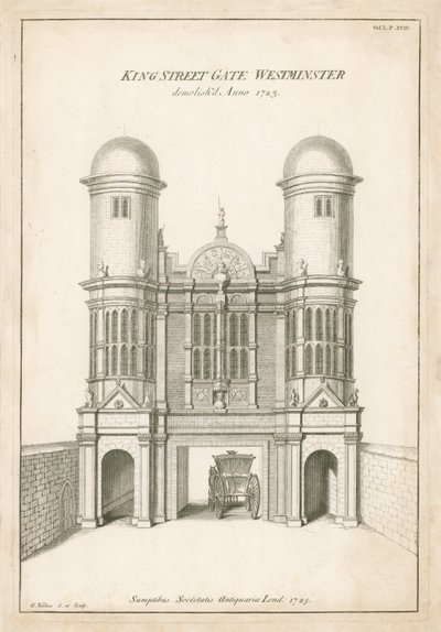 King Street Gate, Westminster od English School