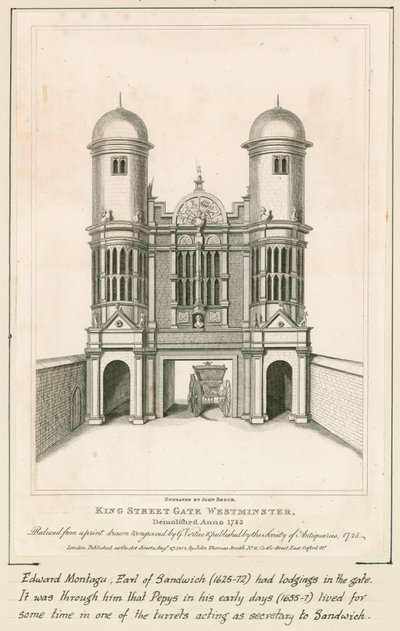 King Street Gate, Westminster od English School