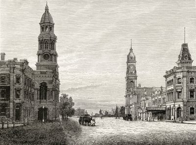 King William Street, Adelaide, c.1880, z 