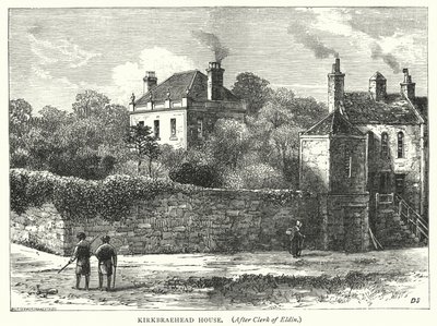 Kirkbraehead House (rytina) od English School