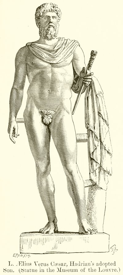 L. Aelius Verus Caesar, Hadriánův adoptovaný syn od English School