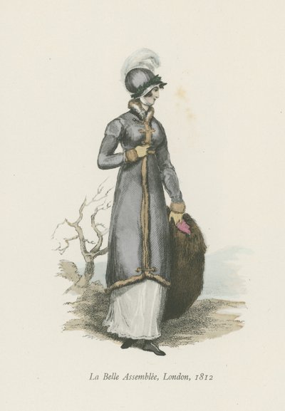 Belle Assemblee, Londýn, 1812 od English School
