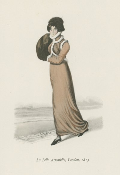 Belle Assemblee, Londýn, 1813 od English School