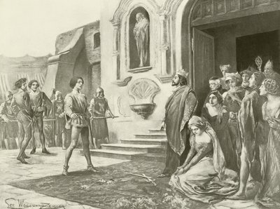 La Favorita, scéna III. dějství xii (hlubotisk) od English School
