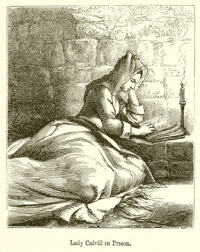 Lady Colvill ve vězení od English School