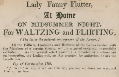 Lady Fanny Flutterová od English School