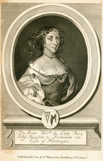 Lady Mary Jolliffe od English School