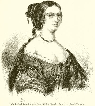 Lady Rachael Russell, manželka lorda Williama Russella od English School
